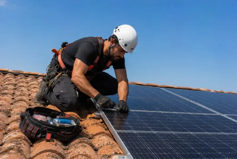 Maintenance et monitoring de panneaux solaires à Goncelin
