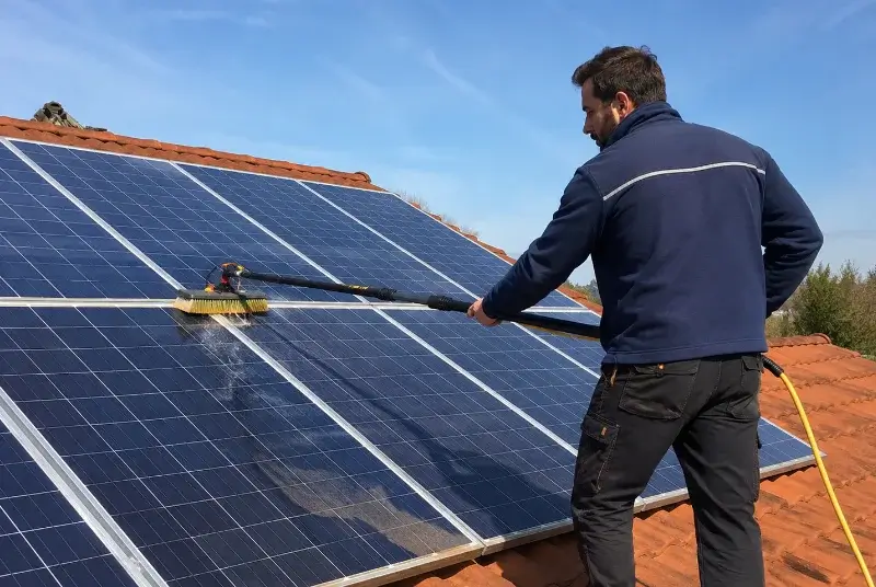 Nettoyage et entretien de panneaux solaires à Goncelin
